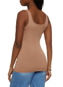 Seamless Scoop Neck Tank Top sold by Rainbow