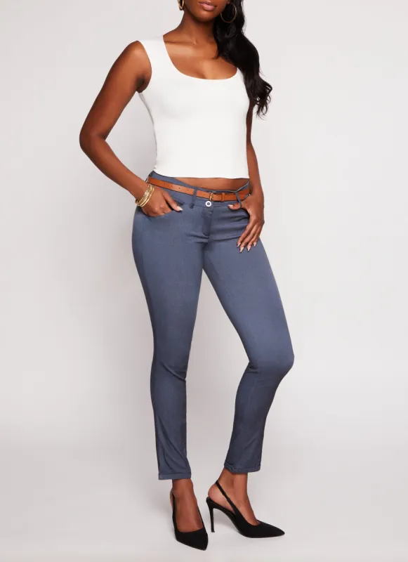 Belted Two Button Dress Pants sold by Rainbow