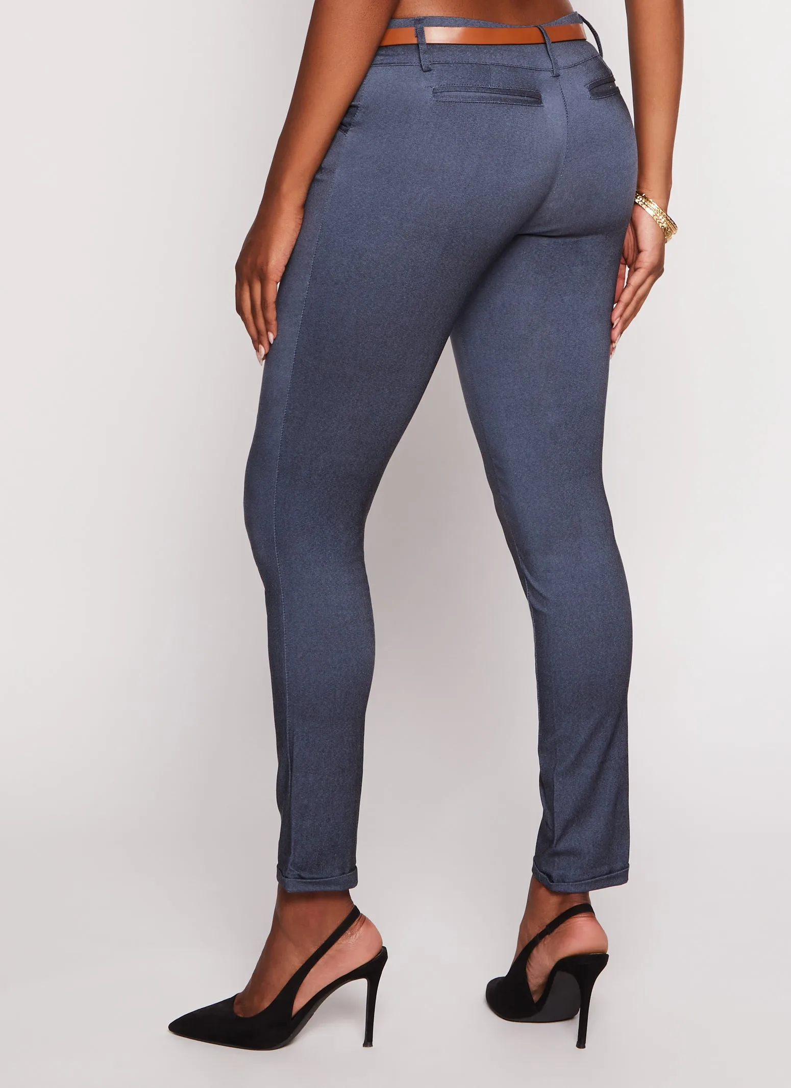 Belted Two Button Dress Pants sold by Rainbow product image thumbnail 3