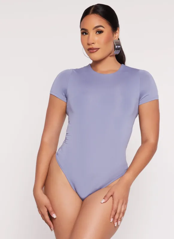 Daisy Double Lined Crew Neck Bodysuit sold by Rainbow