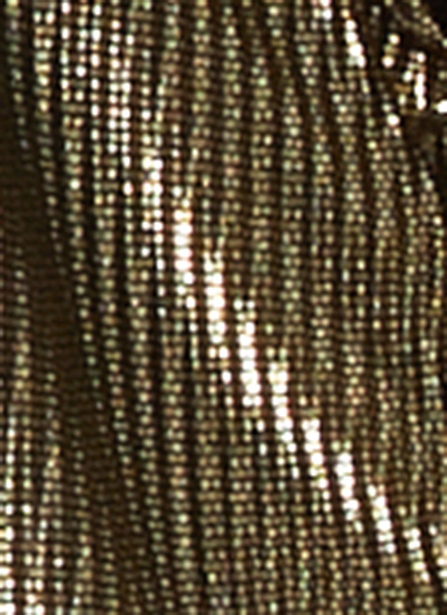 Metallic Foil Pleated Wrap Top sold by Rainbow product image thumbnail 3