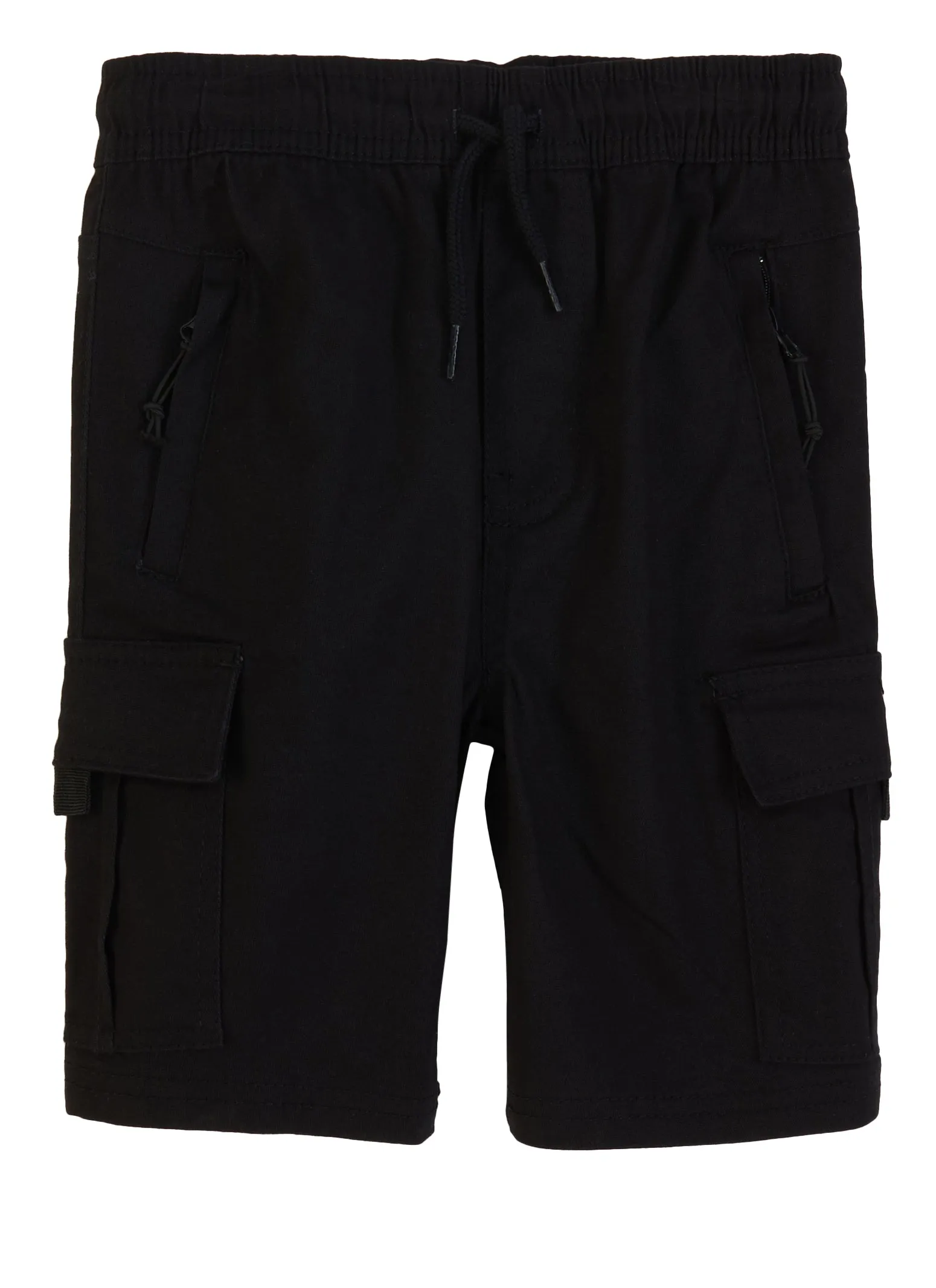 Zip Front Cropped T Shirt sold by Rainbow