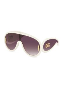 Chunky Shield Sunglasses sold by Rainbow