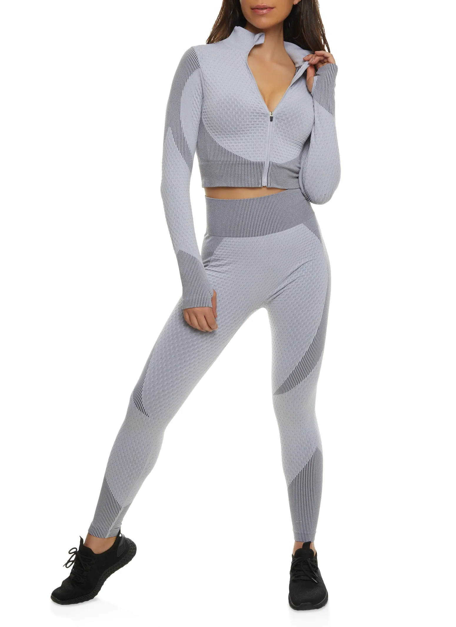 Plus Size Acid Wash One Button Denim Jacket sold by Rainbow product image thumbnail 3