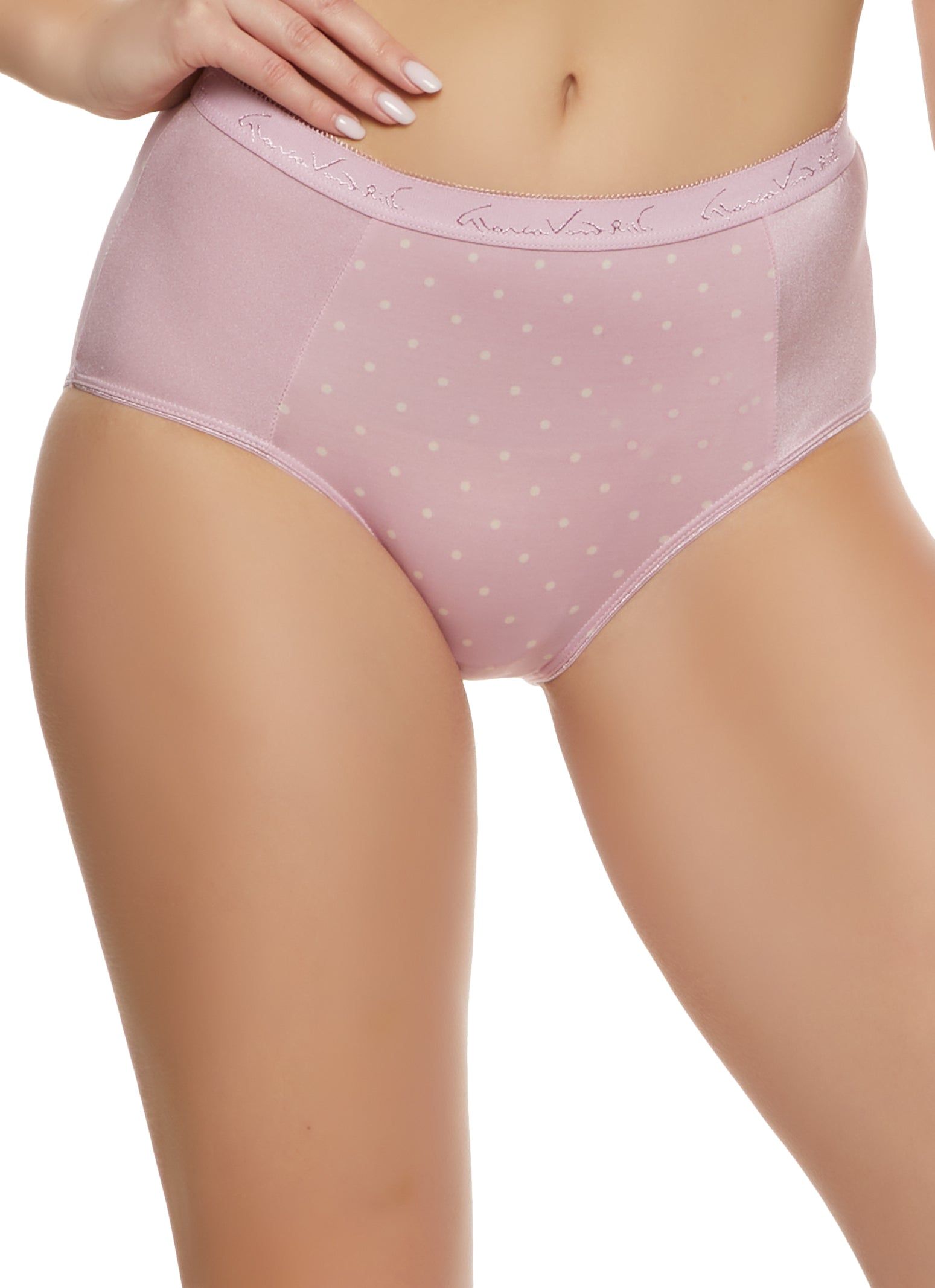 Polka Dot High Waist Brief Panty 5 Pack sold by Rainbow product image thumbnail 4