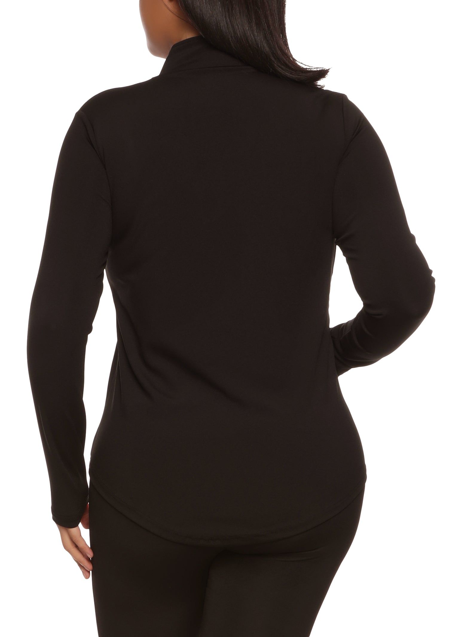 Plus Size Zip Front Mesh Detail Track Jacket sold by Rainbow product image thumbnail 3