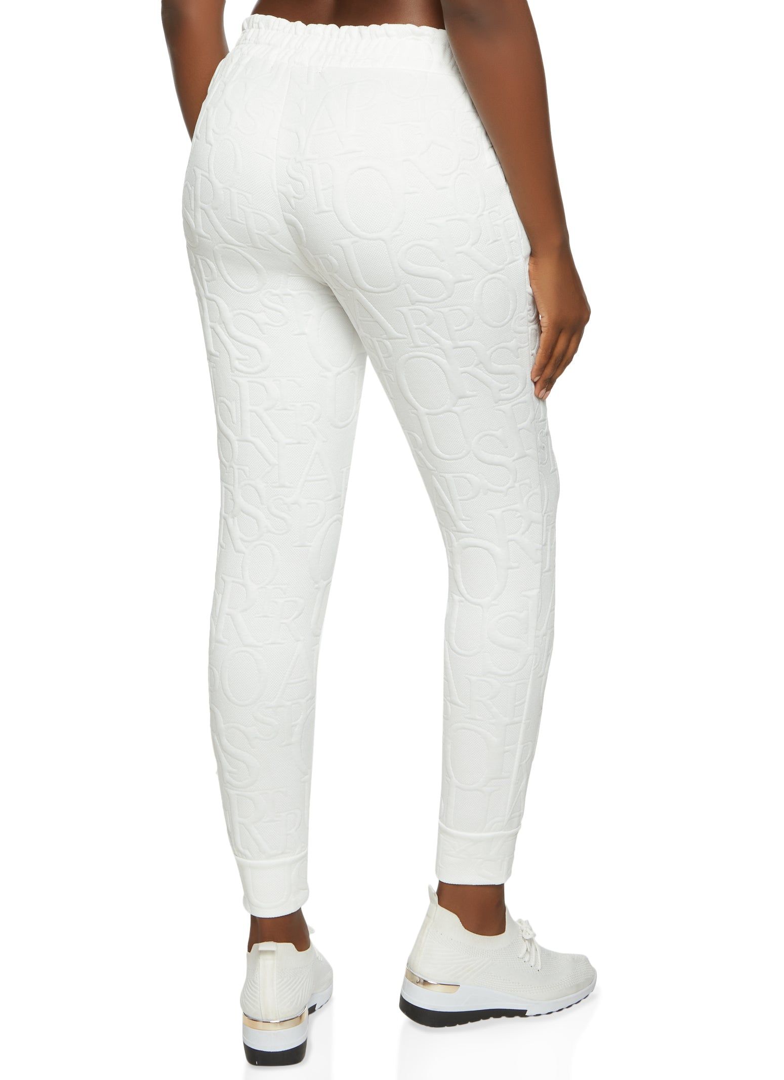 Embossed Joggers sold by Rainbow product image thumbnail 2