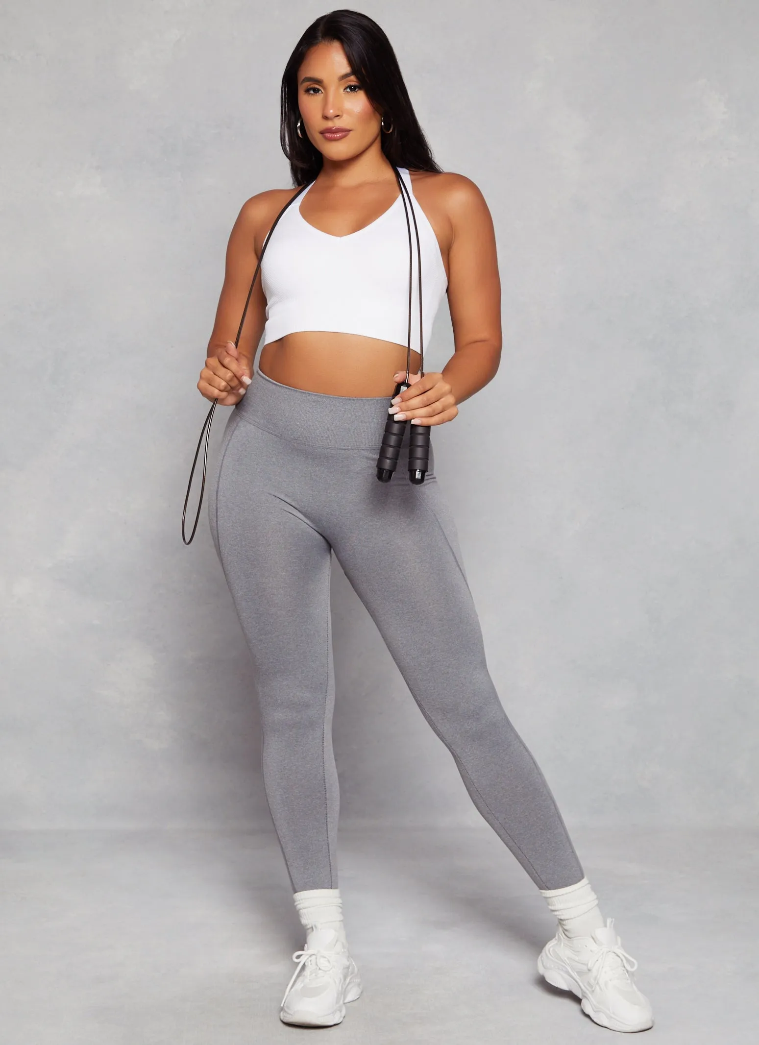 Decorative Stitch Seamless Leggings sold by Rainbow