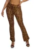Leopard Print Boot Cut Pants sold by Rainbow
