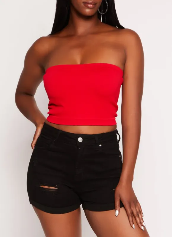 Basic Seamless Bandeau Top sold by Rainbow