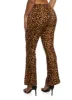 Leopard Print Boot Cut Pants sold by Rainbow
