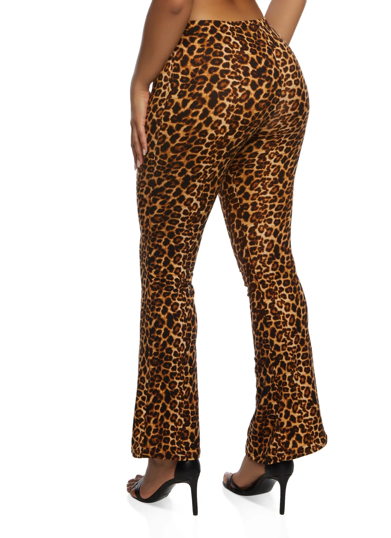 Leopard Print Boot Cut Pants sold by Rainbow product image thumbnail 3