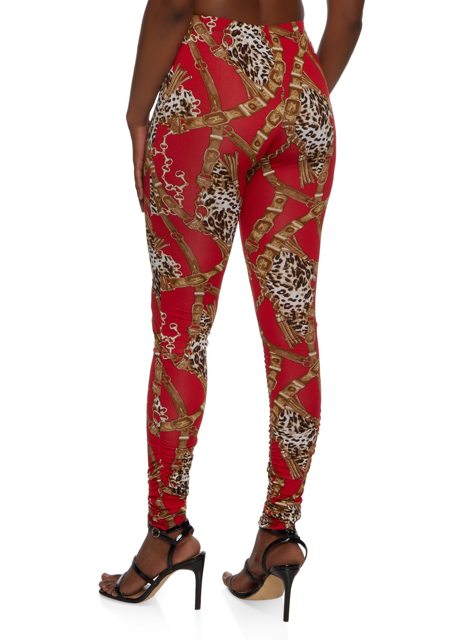 Animal Print Detail Leggings sold by Rainbow product image thumbnail 3