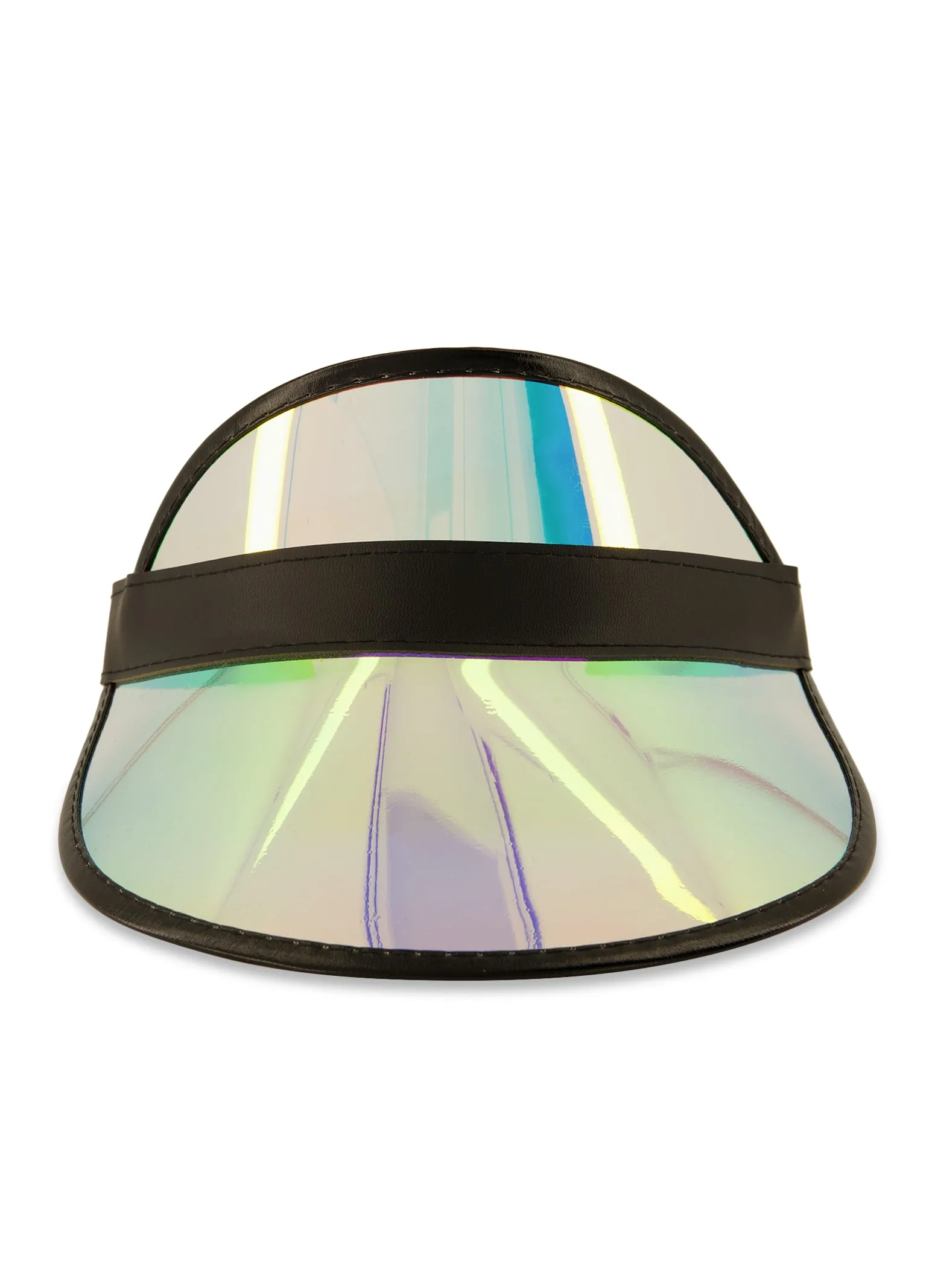 Iridescent Contrast Trim Sun Visor sold by Rainbow product image thumbnail 3