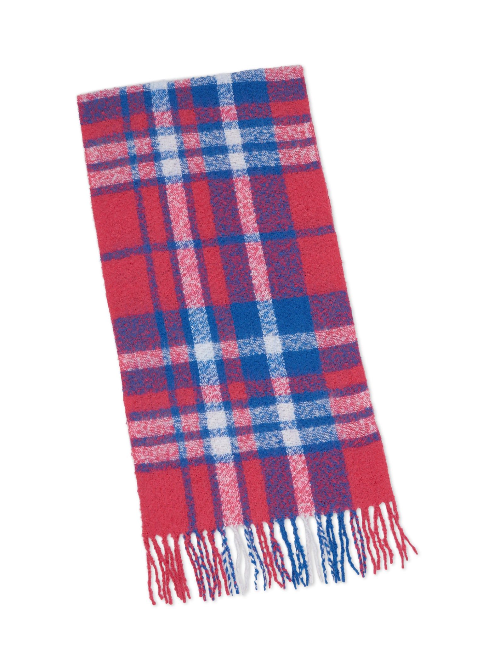 Boucle Plaid Scarf sold by Rainbow product image thumbnail 2