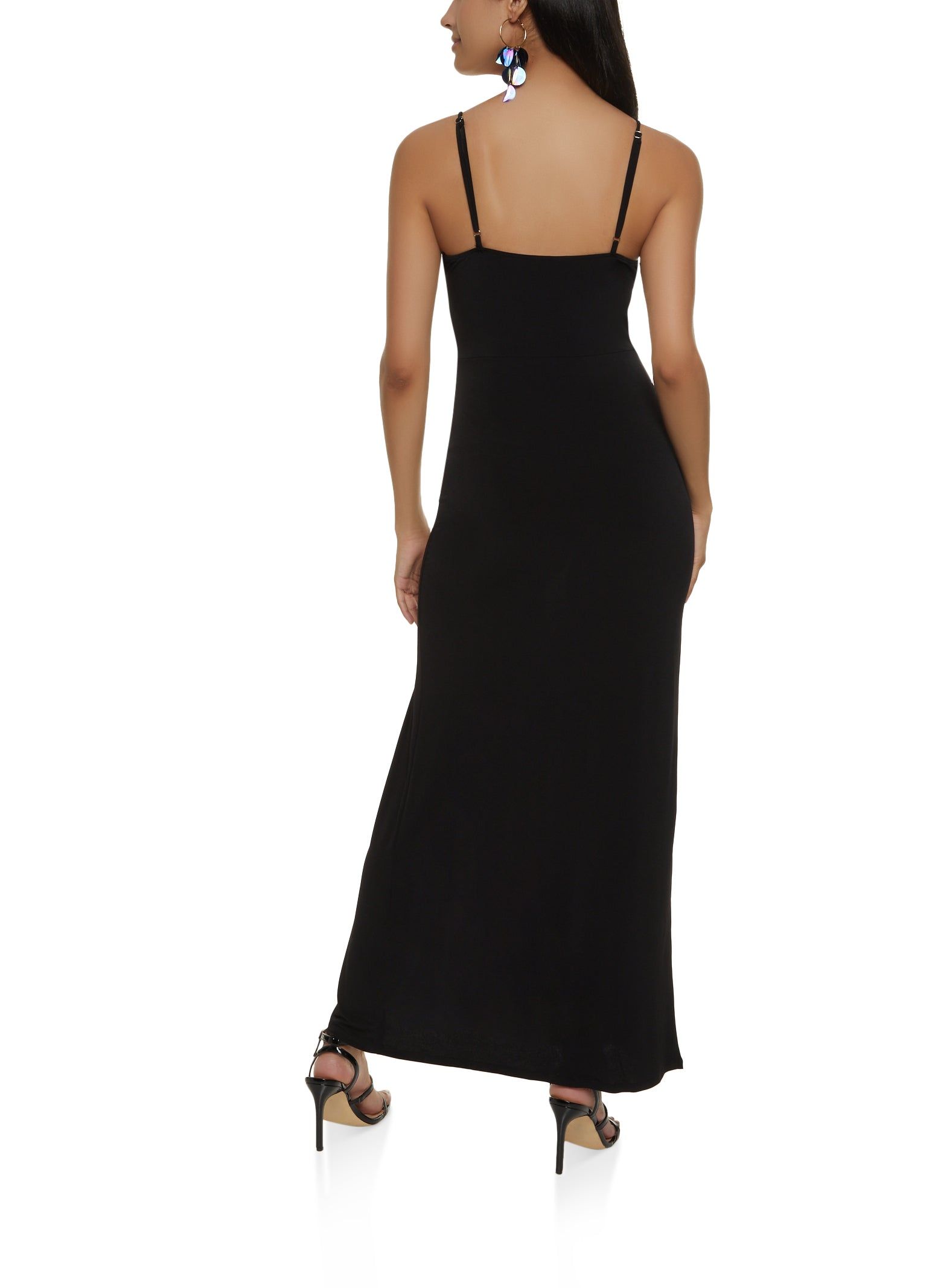 Side Slit Bustier Maxi Dress sold by Rainbow product image thumbnail 3