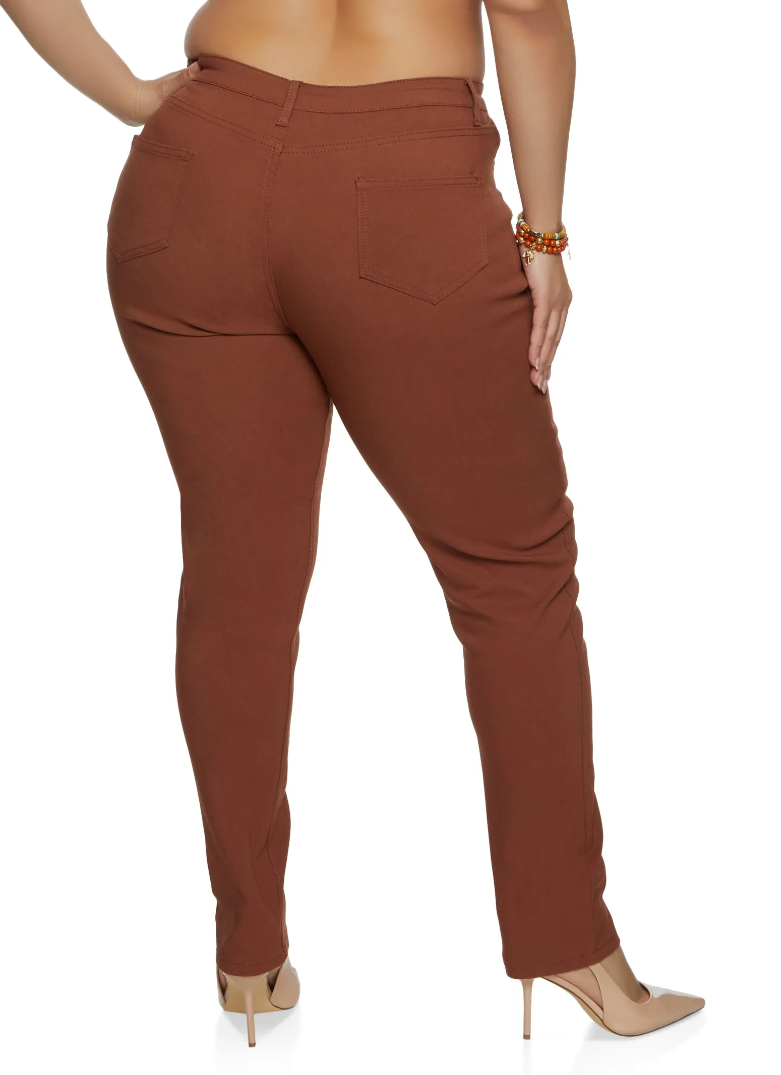 Plus Size Daisy High Waist Slim Fit Pants sold by Rainbow product image thumbnail 2