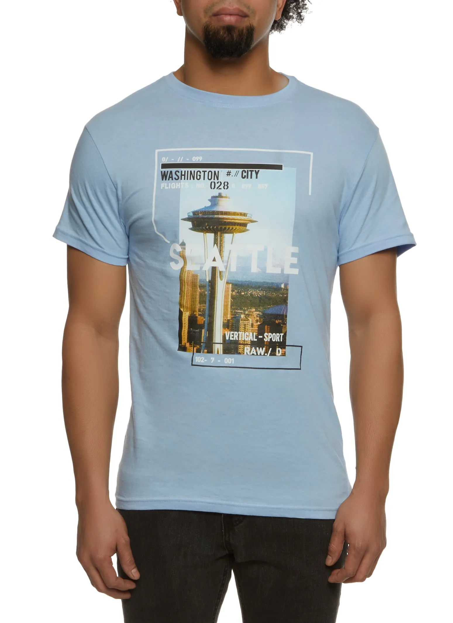 Mens Seattle Graphic T Shirt sold by Rainbow