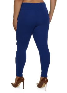 Plus Size Crepe Knit Pull On Pants sold by Rainbow