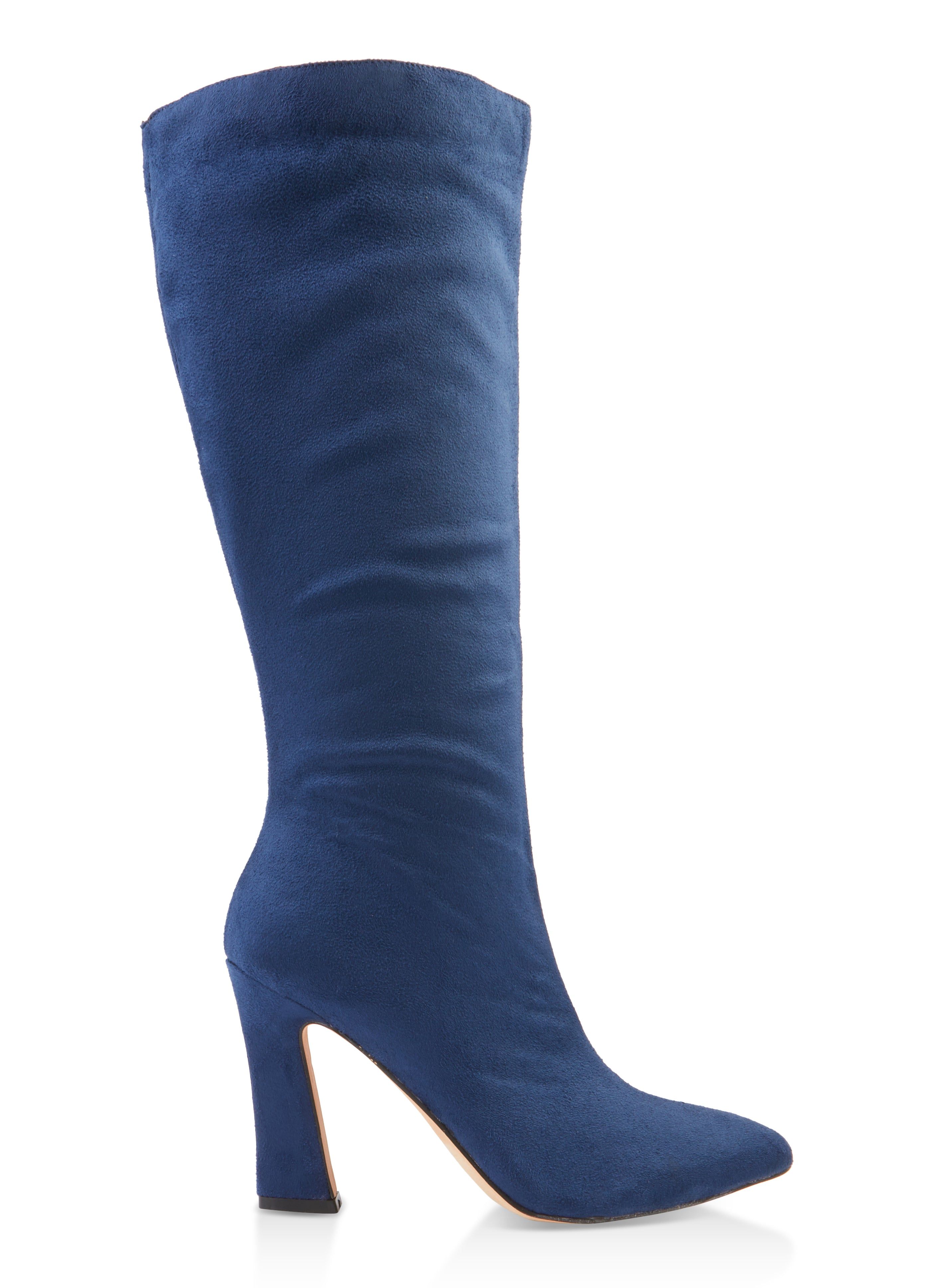 Faux Suede Pointed Toe Boots sold by Rainbow product image thumbnail 6