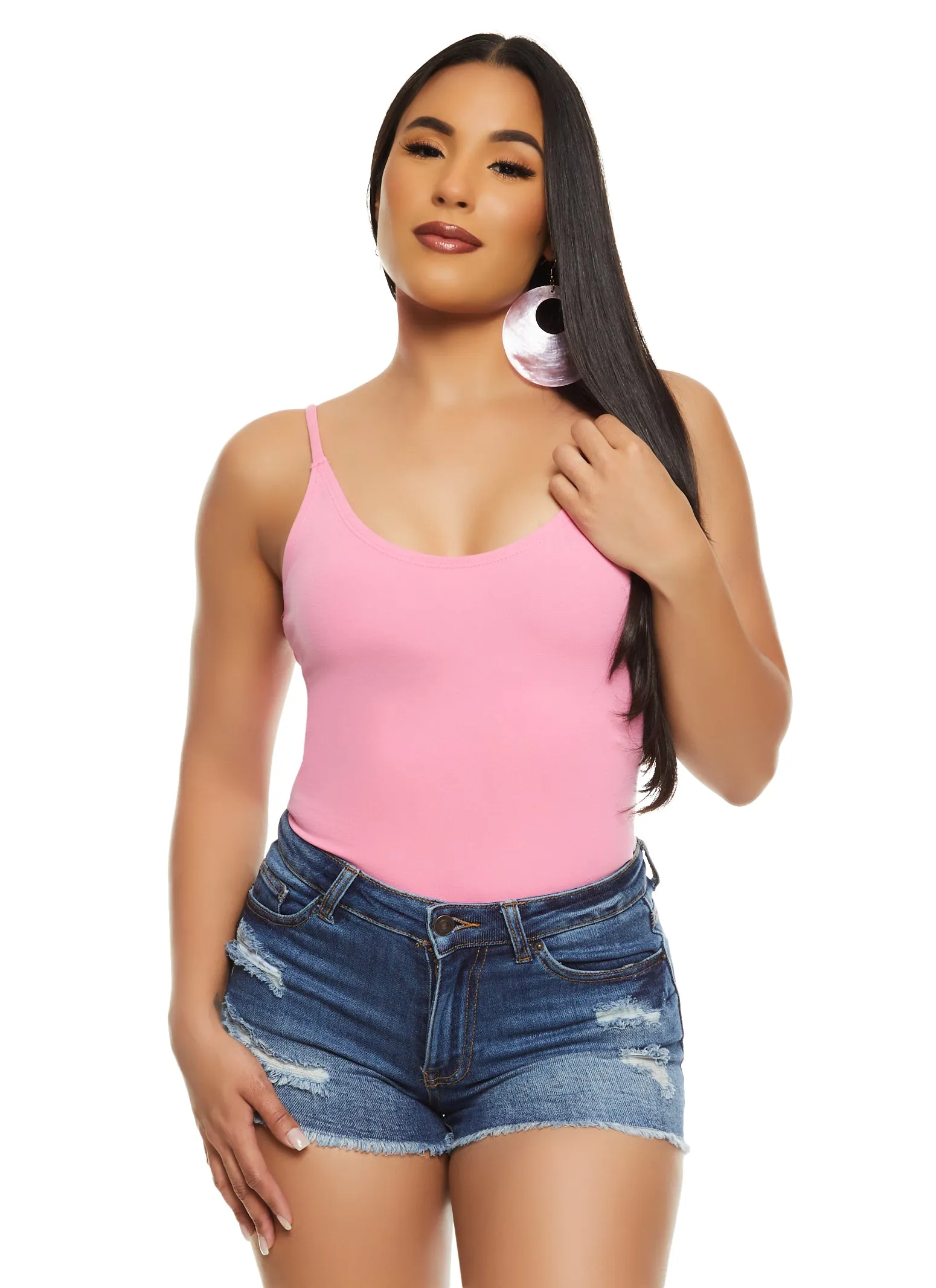 Scoop Neck Cami Bodysuit sold by Rainbow product image thumbnail 2