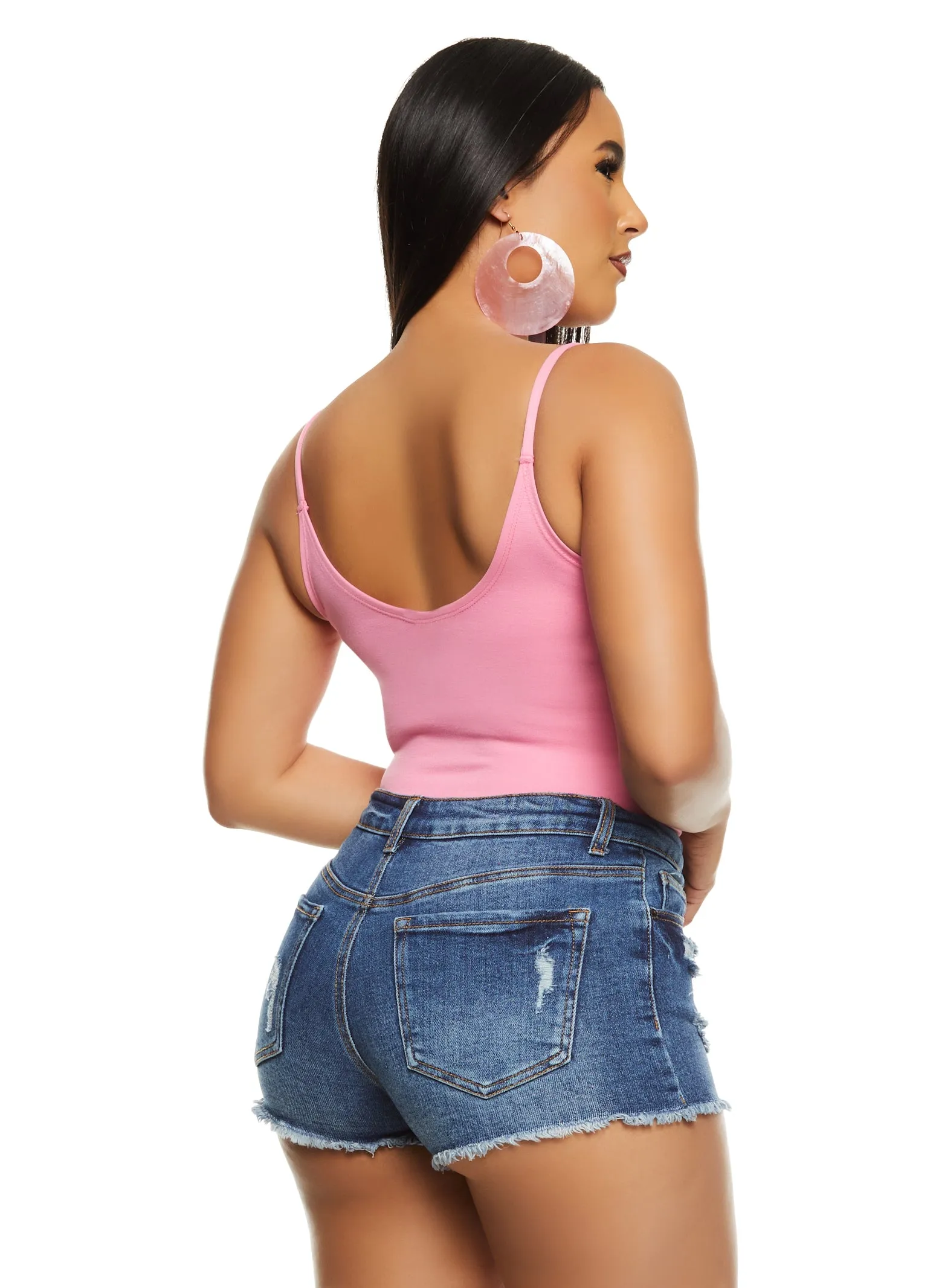 Scoop Neck Cami Bodysuit sold by Rainbow product image thumbnail 3