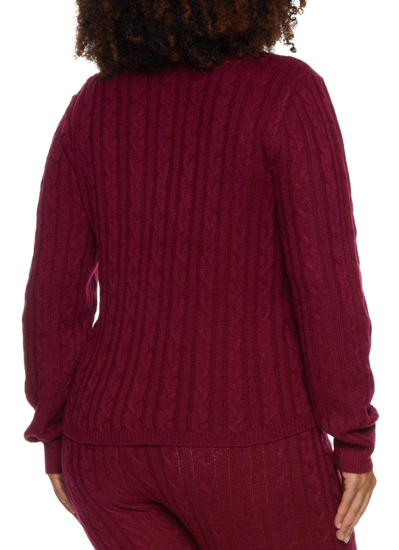 Plus Size Cable Knit Sweater sold by Rainbow product image thumbnail 3