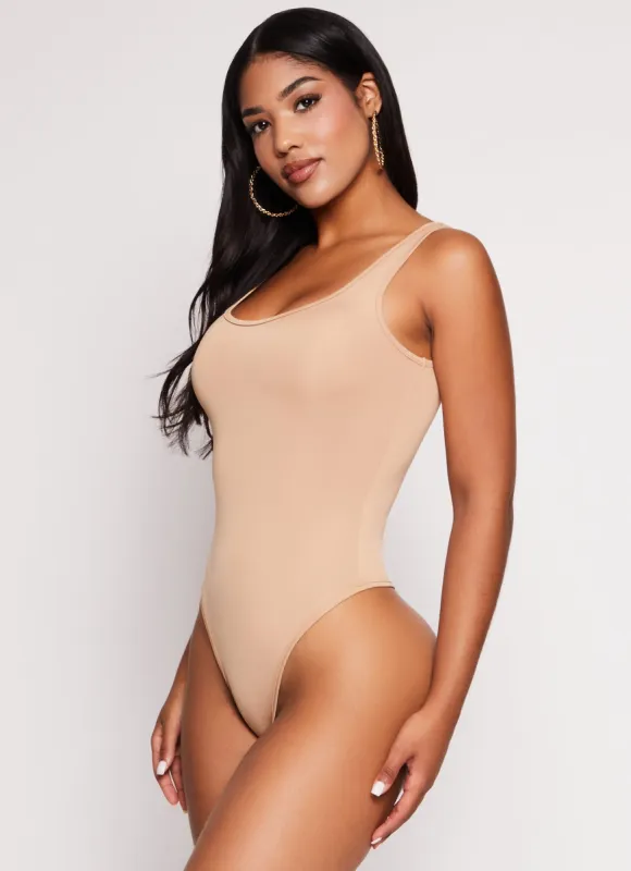 Daisy Scoop Neck Tank Bodysuit sold by Rainbow