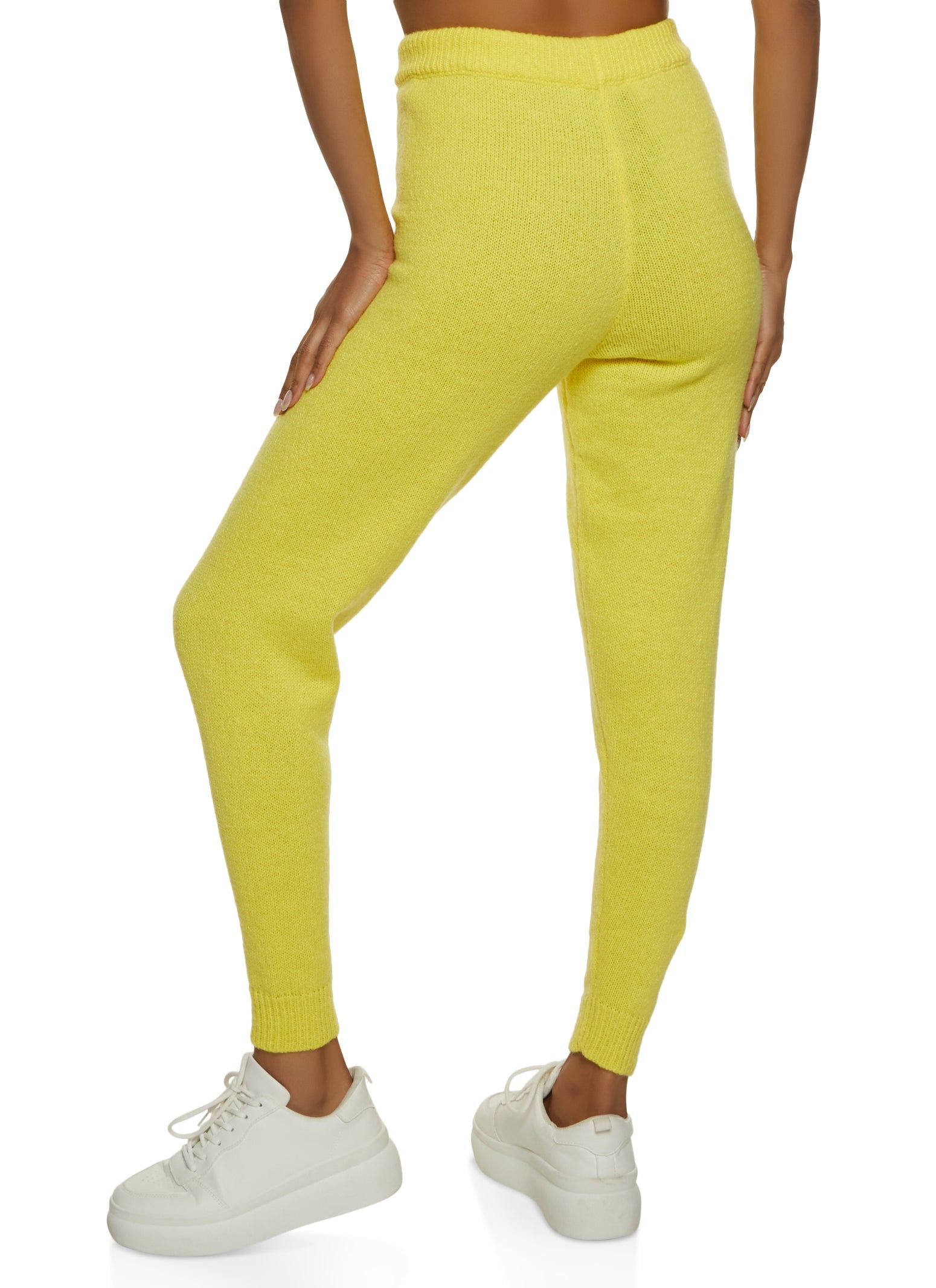 Brushed Knit High Waist Joggers sold by Rainbow product image thumbnail 2