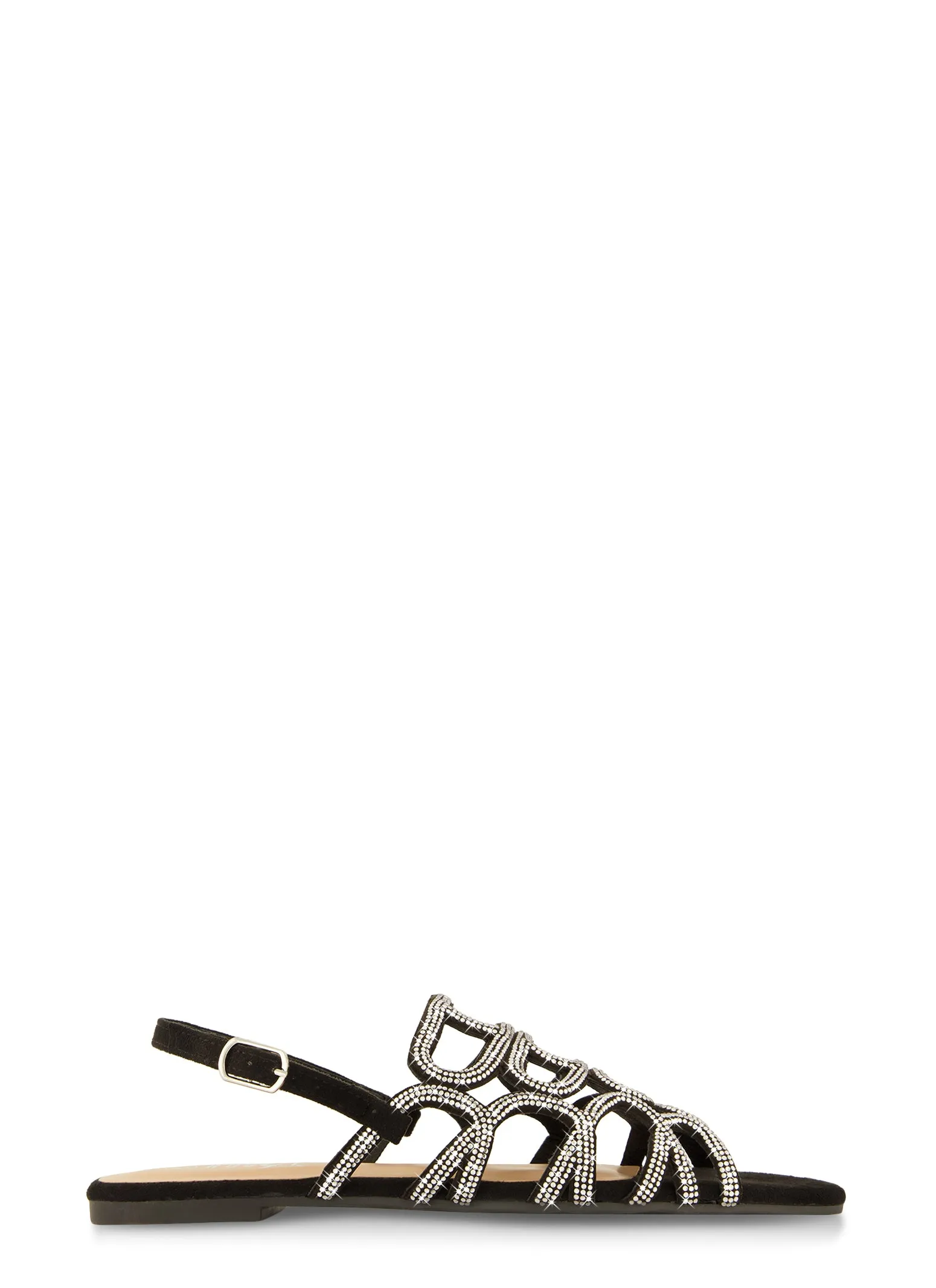 Caging Rhinestone Buckle Strap Sandals sold by Rainbow product image thumbnail 2