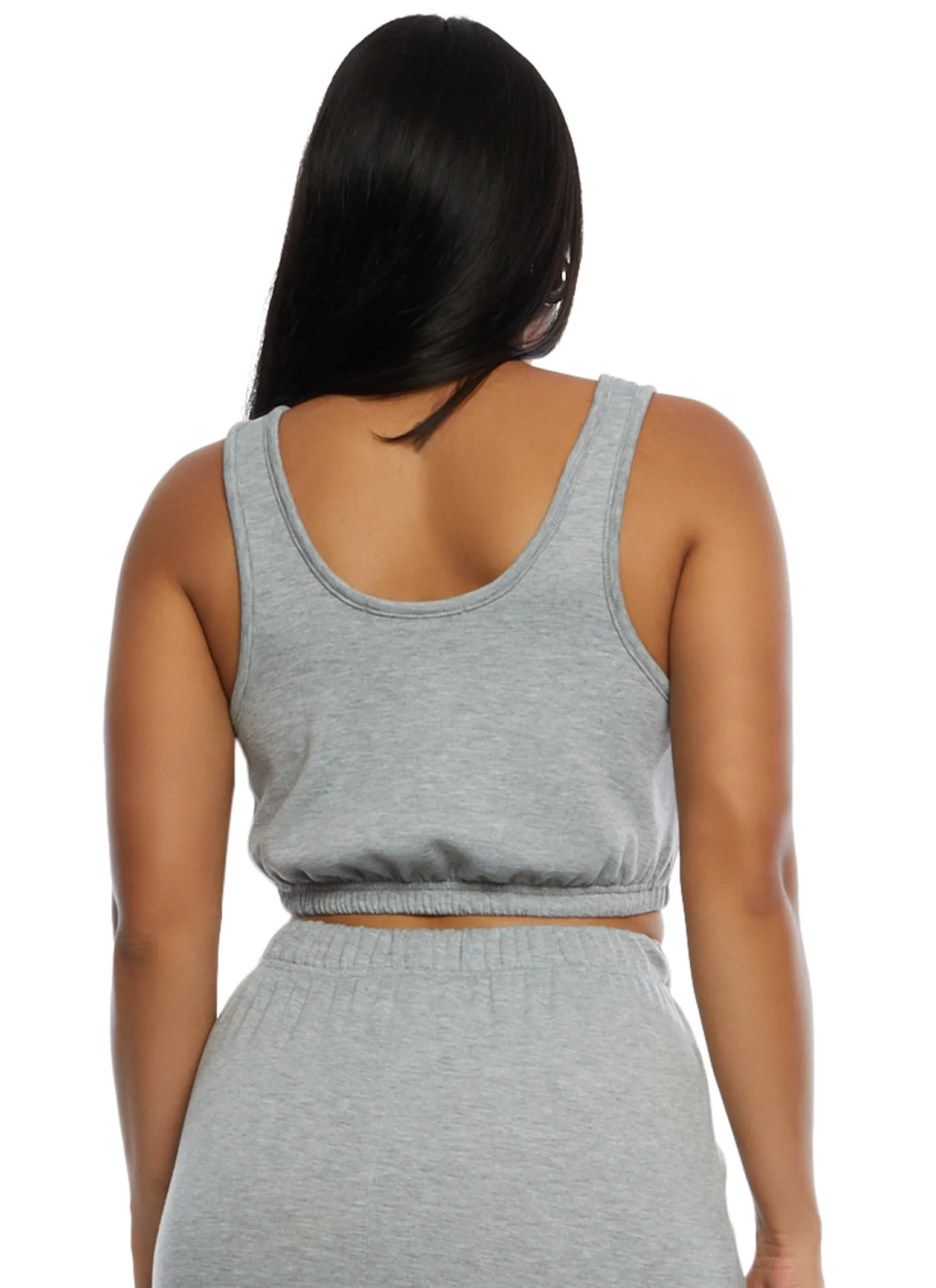 Almost Famous Toggle Drawstring Hem Cropped Tank Top sold by Rainbow product image thumbnail 3