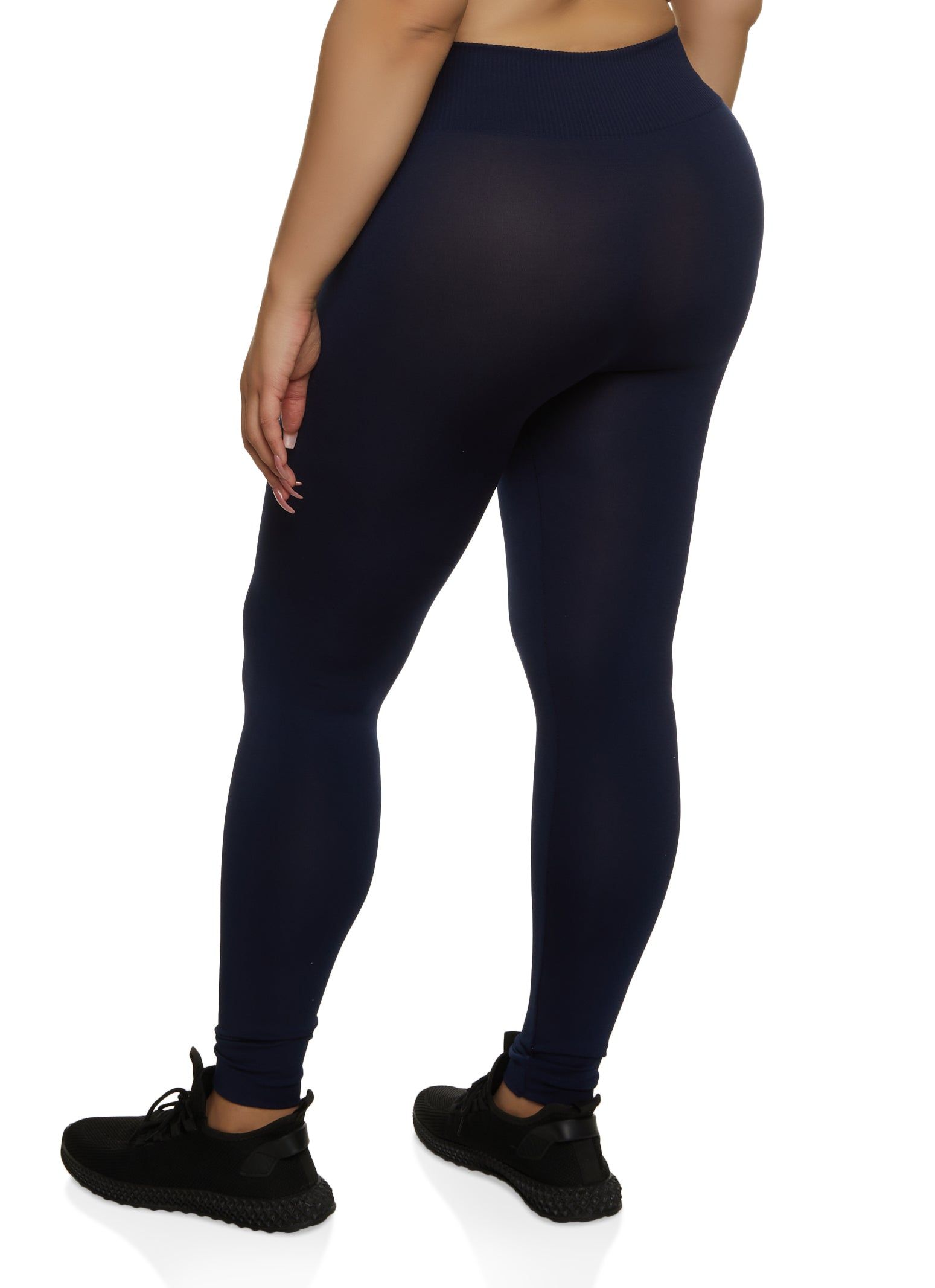 Plus Size Seamless Knit Leggings sold by Rainbow product image thumbnail 2