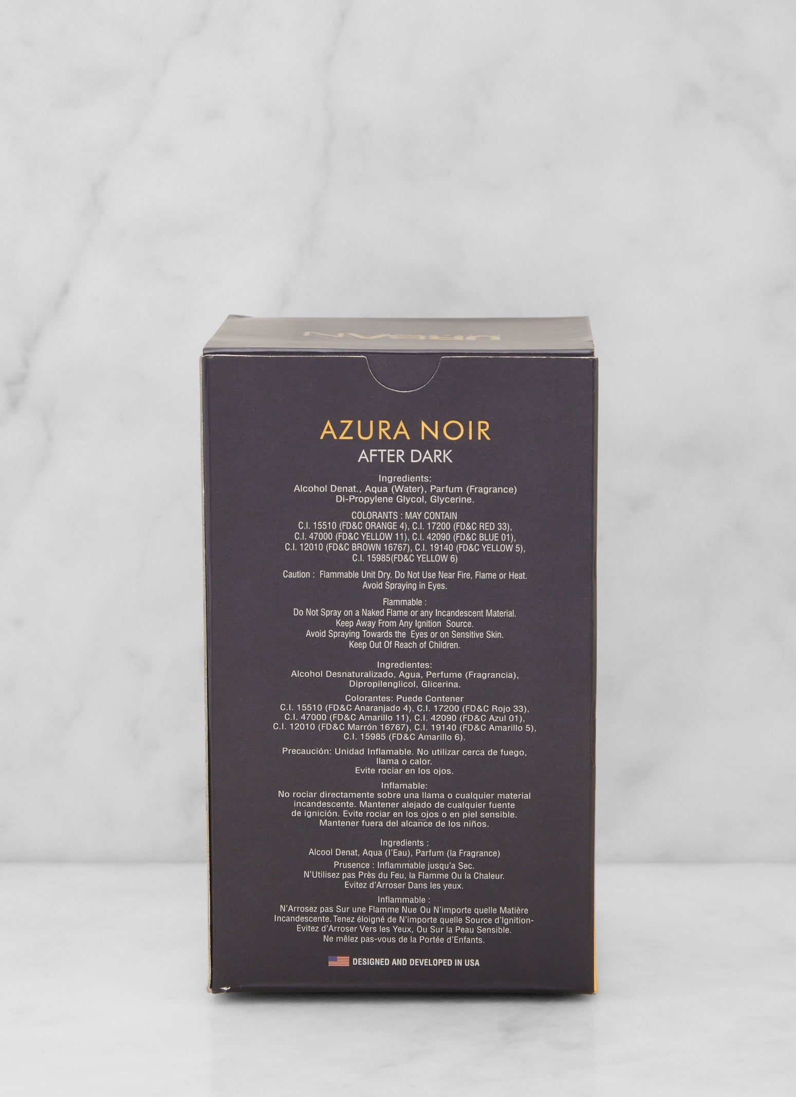 Azura Noir After Dark Cologne sold by Rainbow product image thumbnail 3