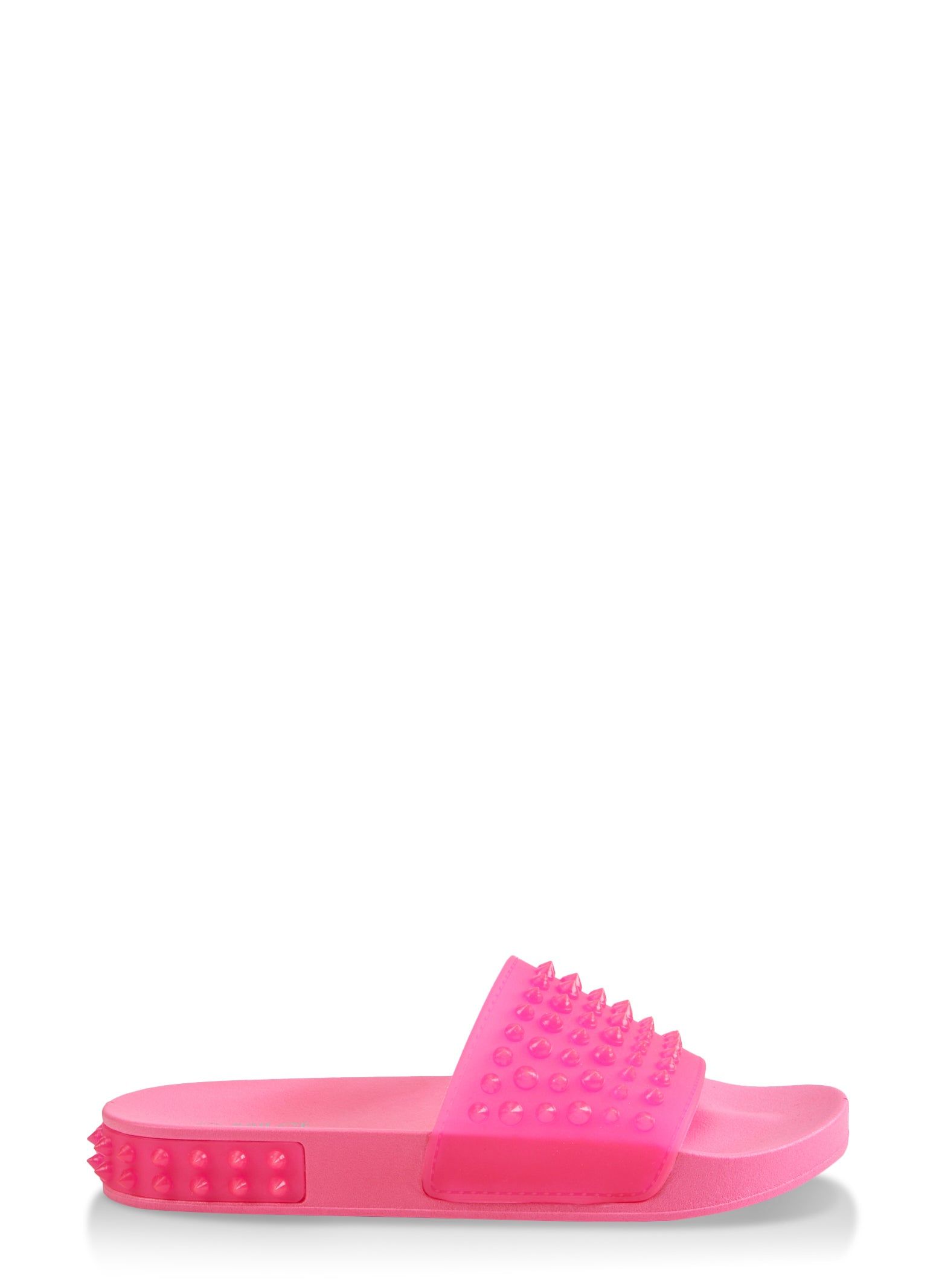 Jelly Studded Solid Slide Sandals sold by Rainbow product image thumbnail 2