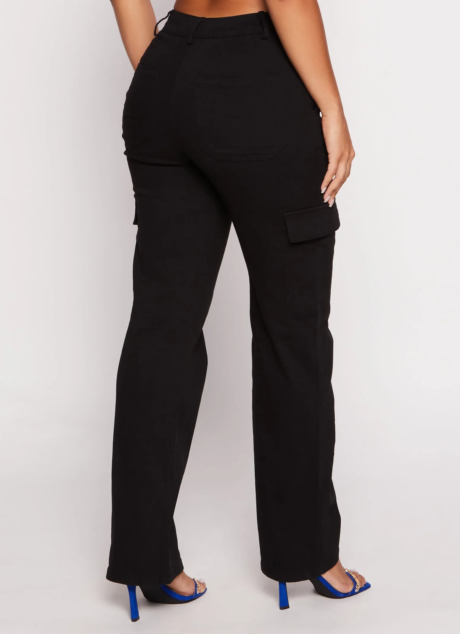 Twill Straight Leg Cargo Pants sold by Rainbow product image thumbnail 3