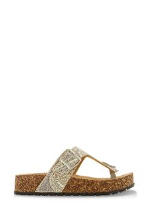 Embellished Footbed Thong Sandals sold by Rainbow