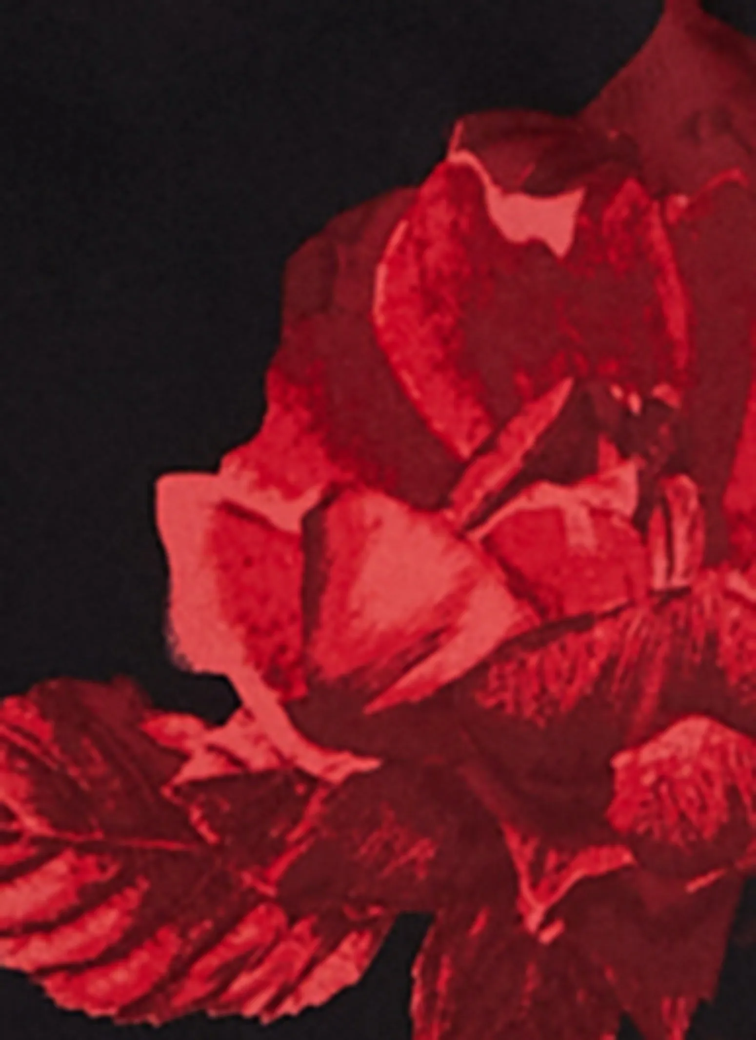 Rose Print Cropped Tank Top and Maxi Skirt sold by Rainbow product image thumbnail 4