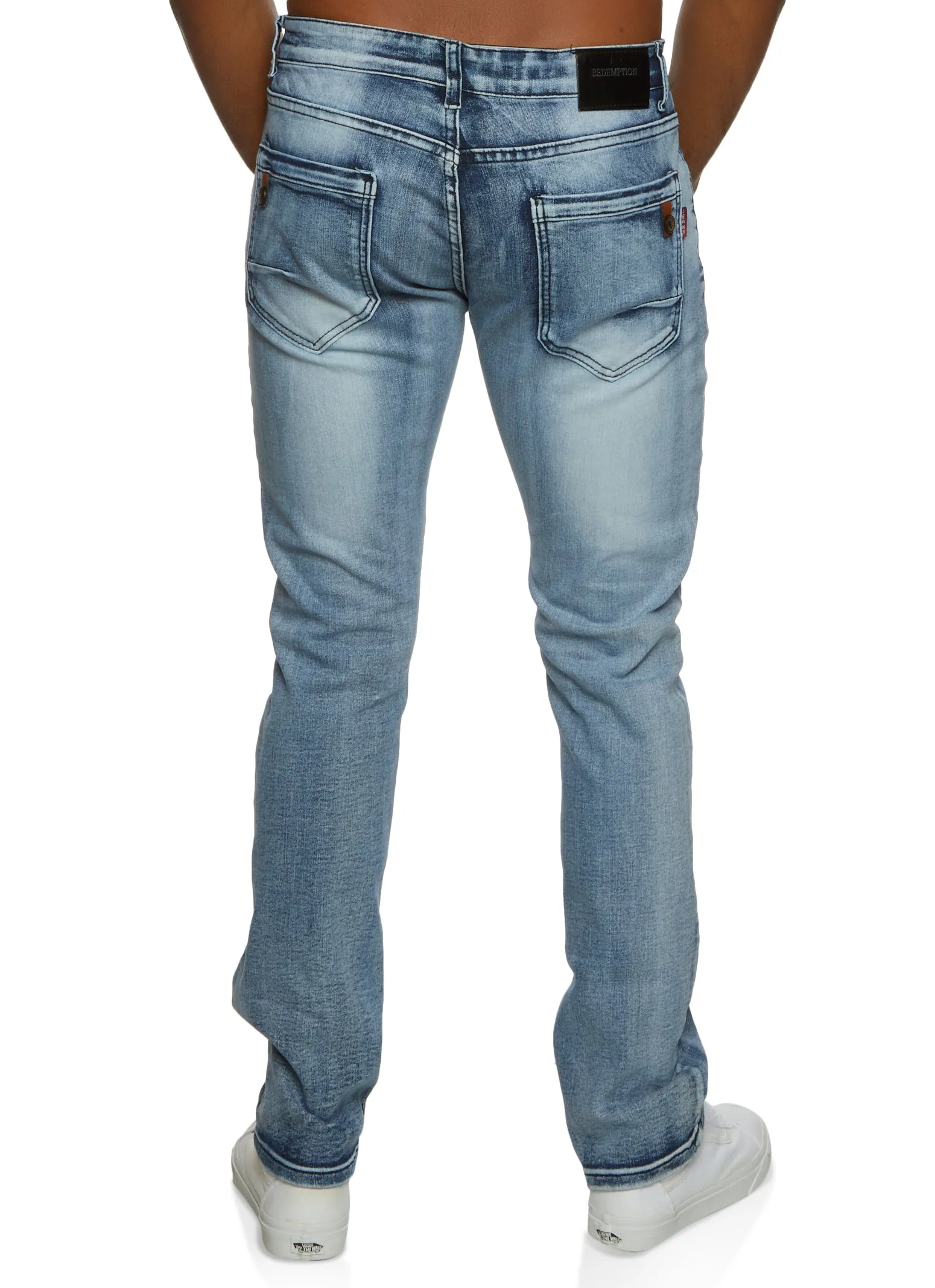 Mens Stretch Skinny Jeans sold by Rainbow product image thumbnail 2