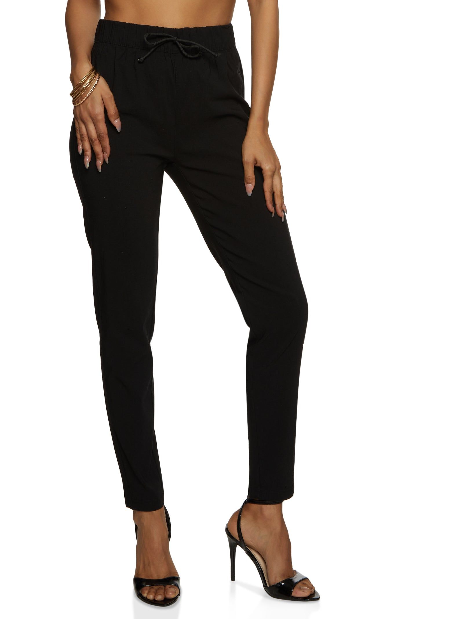 Drawstring Pull On Pants sold by Rainbow