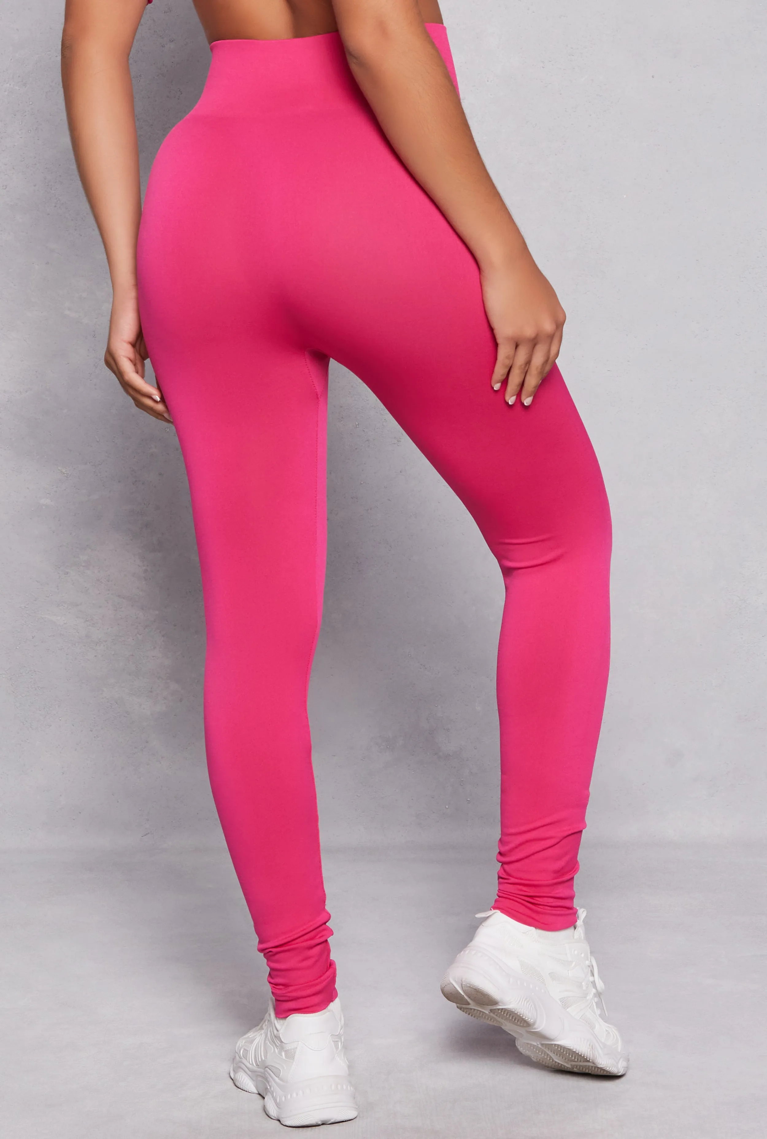 Seamless Wide Waistband Leggings sold by Rainbow product image thumbnail 3
