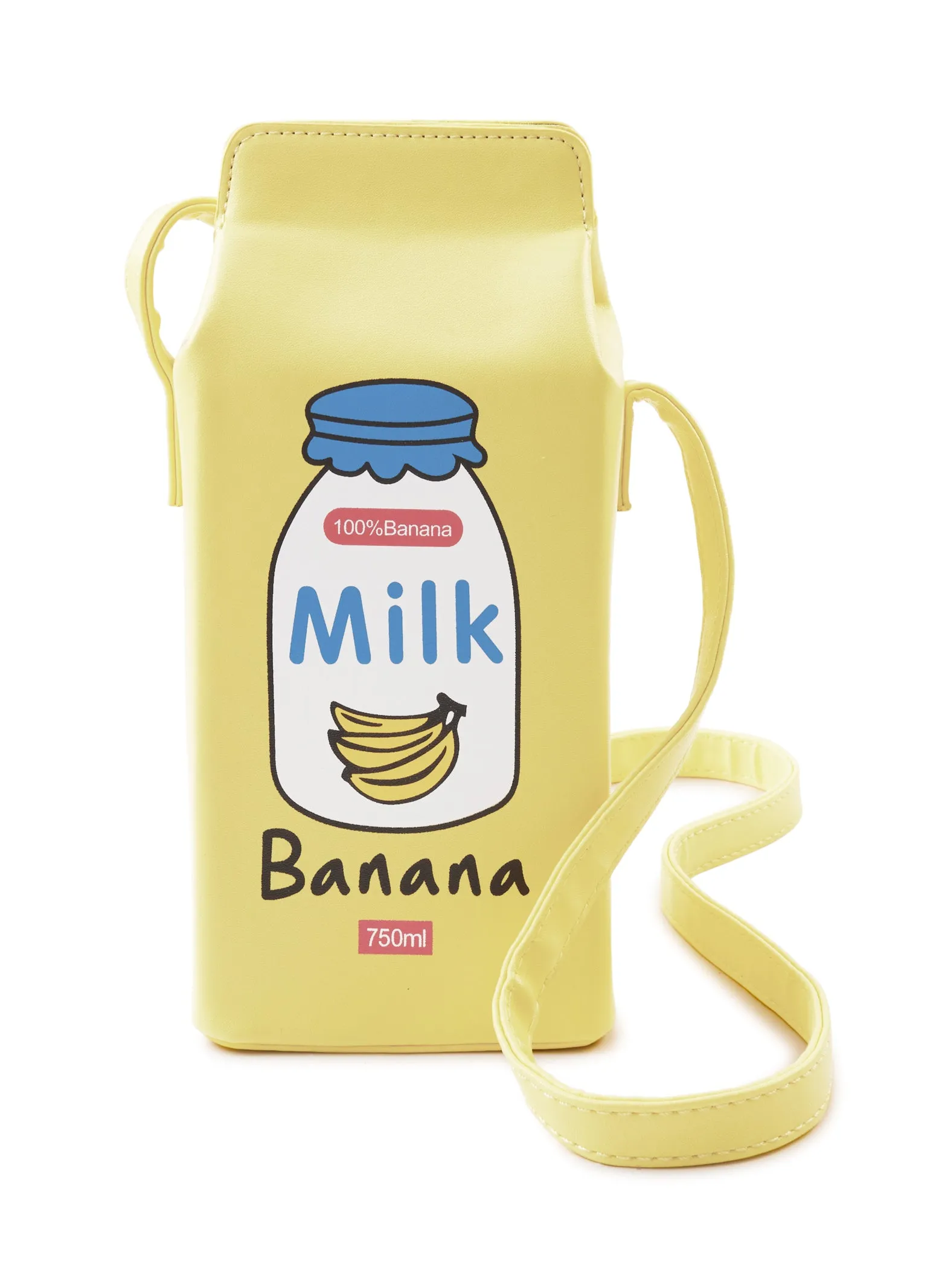 Banana Milk Carton Crossbody Bag sold by Rainbow product image thumbnail 2