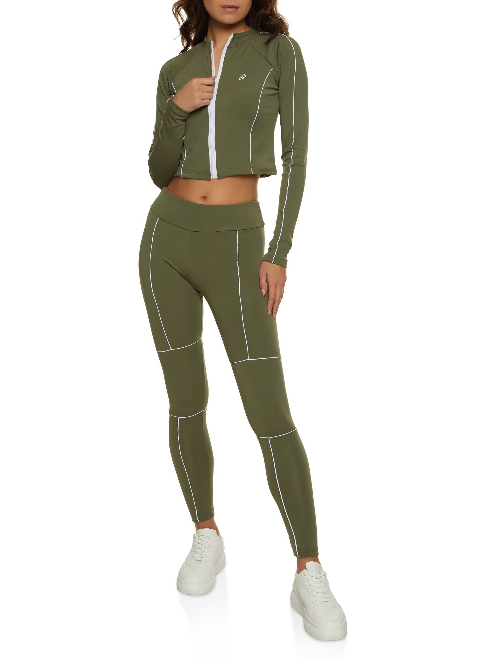 Zip Front Activewear Track Jacket sold by Rainbow product image thumbnail 2