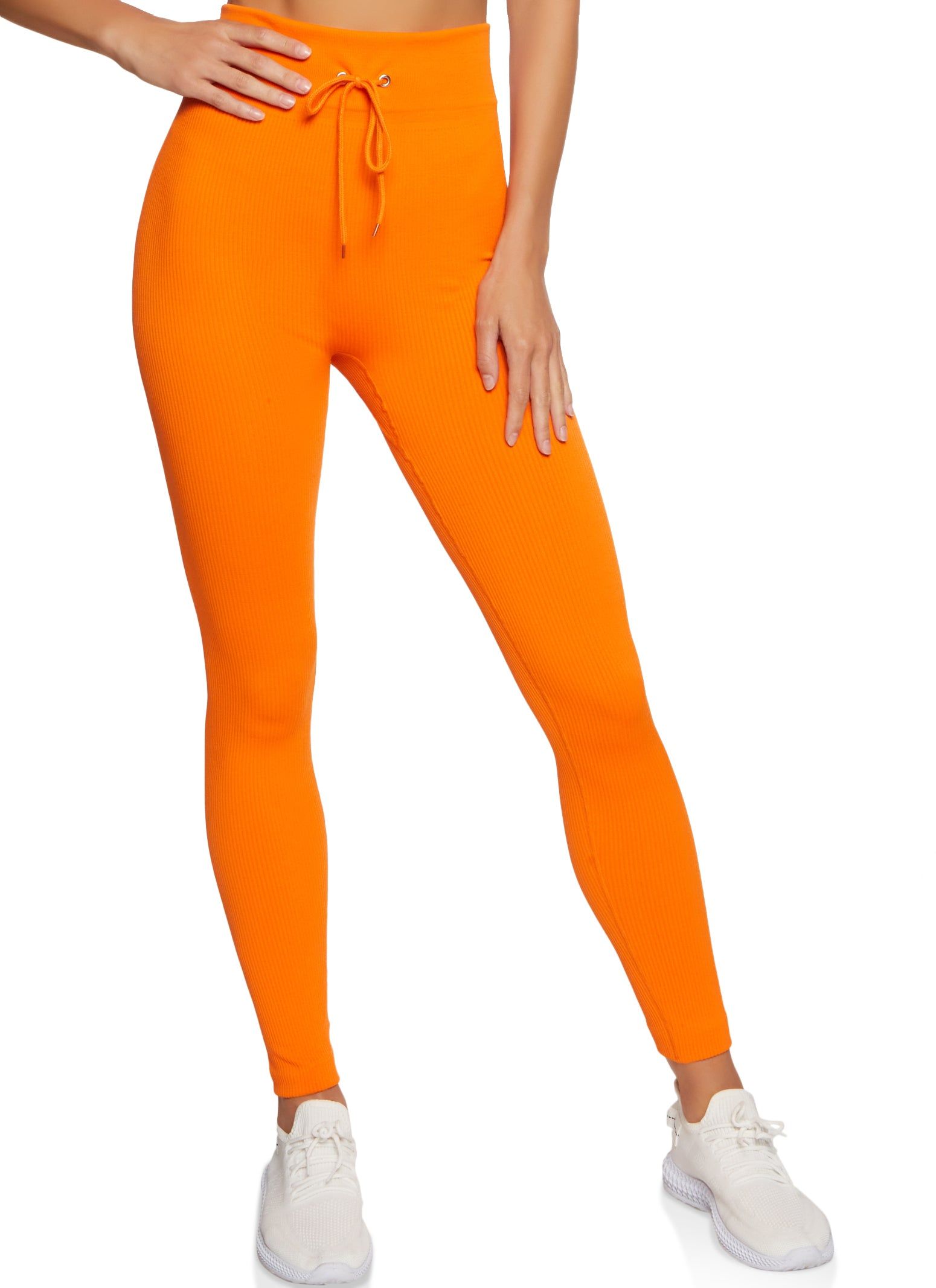 Seamless Compression Rib Leggings sold by Rainbow