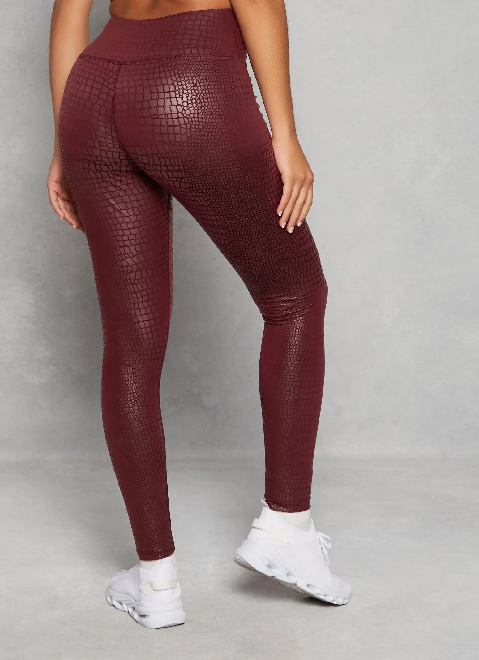 Faux Croc Leggings sold by Rainbow product image thumbnail 3