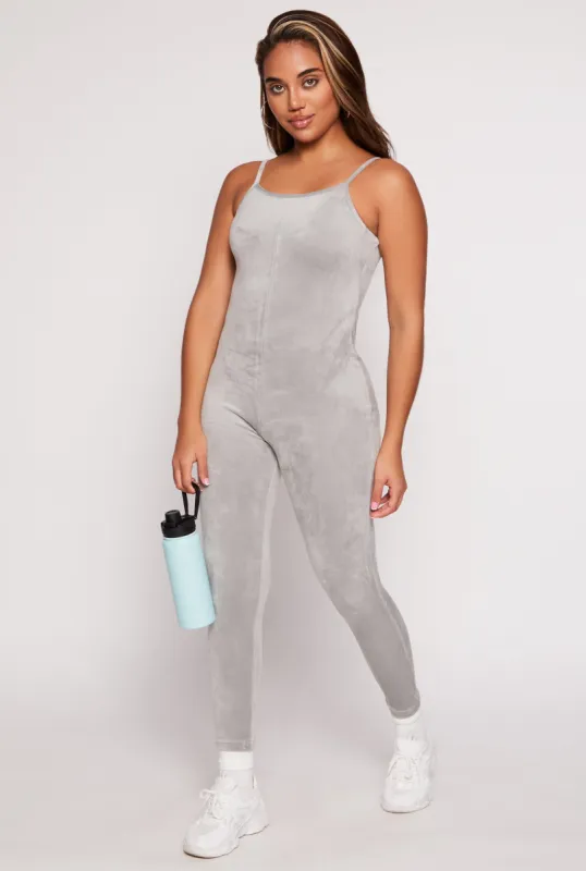 Velour Cami Catsuit sold by Rainbow
