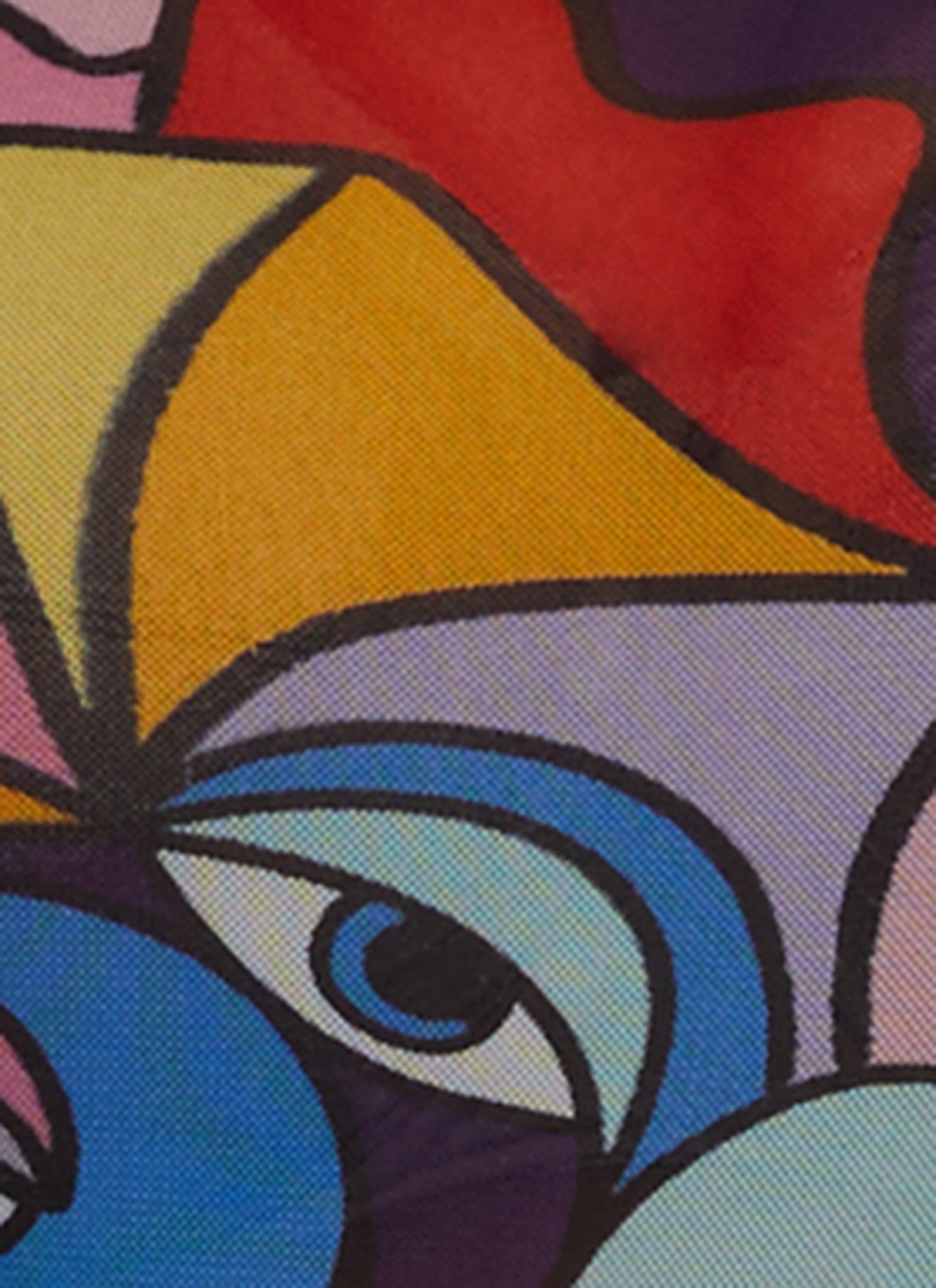 Plus Size Printed Mesh Mock Neck Bodysuit sold by Rainbow product image thumbnail 4