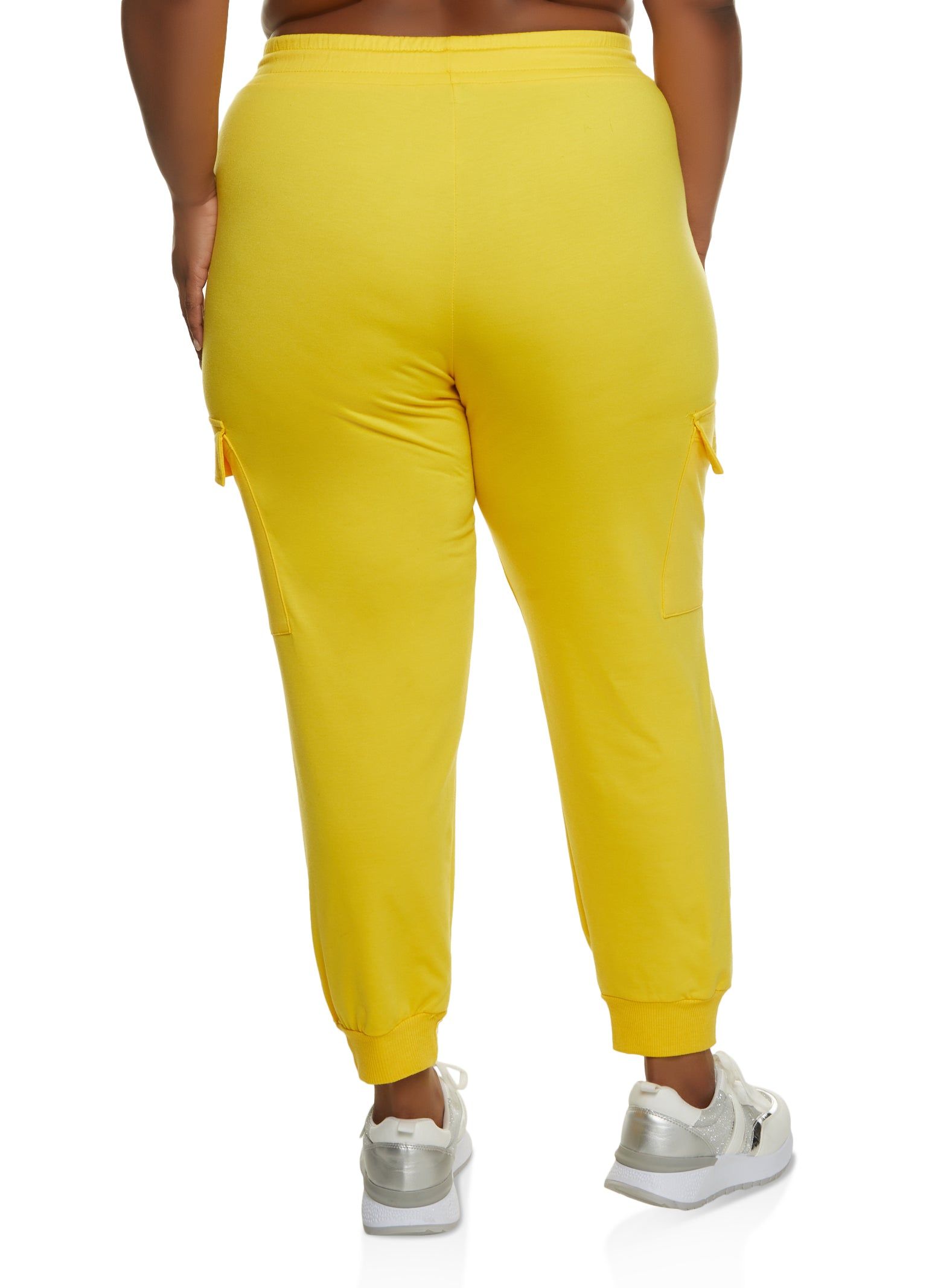 Plus Size French Terry High Waist Joggers sold by Rainbow product image thumbnail 2