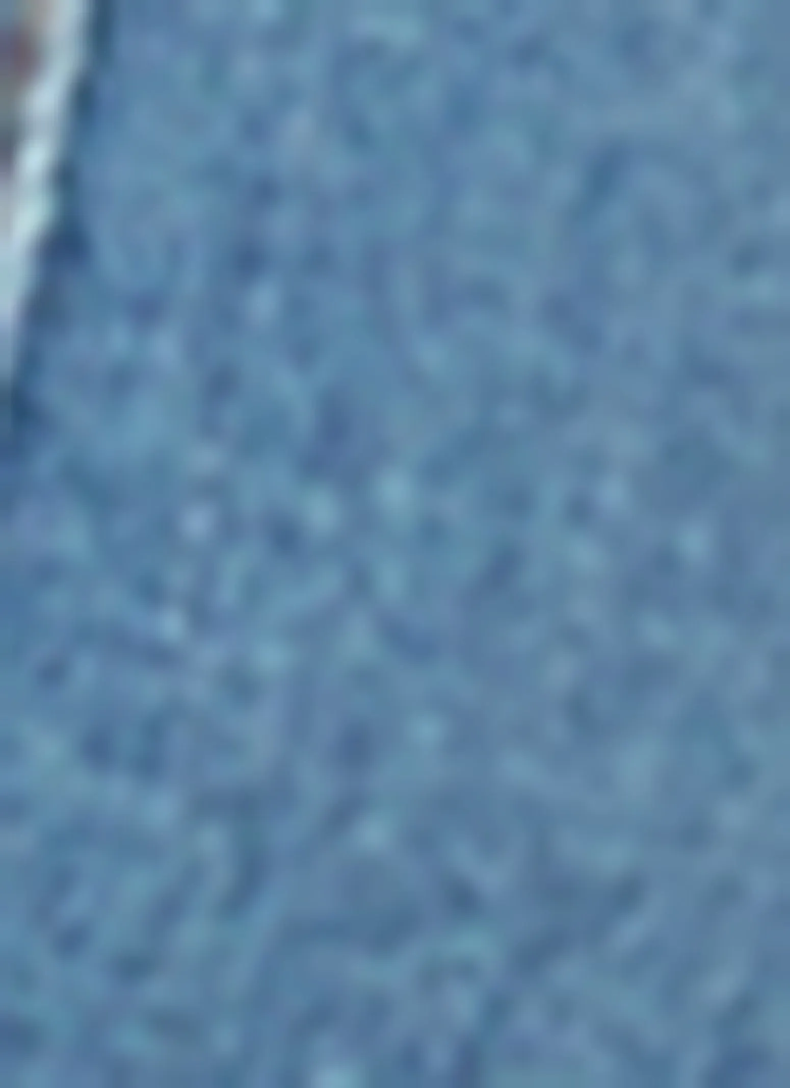 Denim Zip Up Bustier Crop Top sold by Rainbow product image thumbnail 3