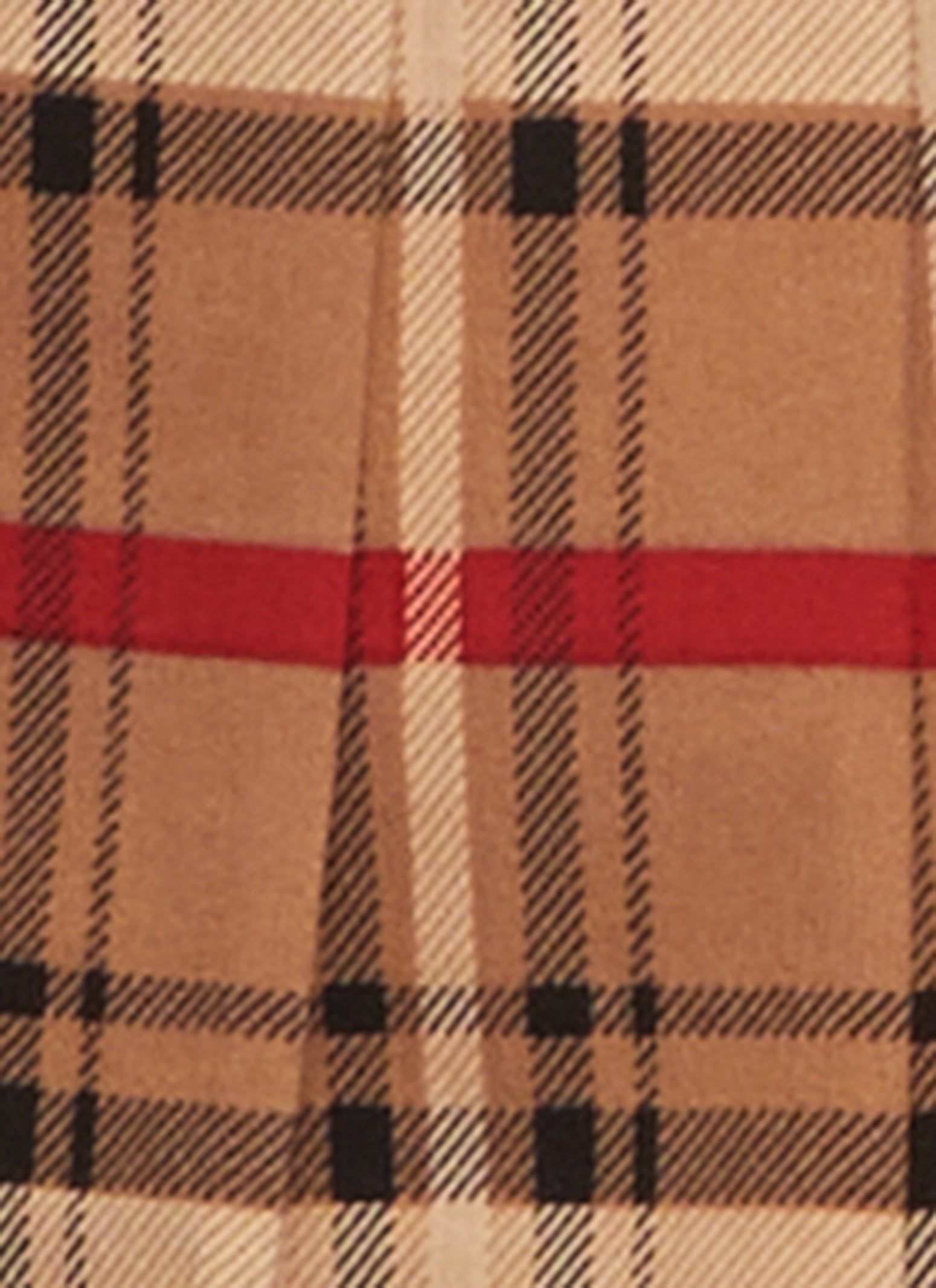 Stretch Plaid Pleated Skirt sold by Rainbow product image thumbnail 4