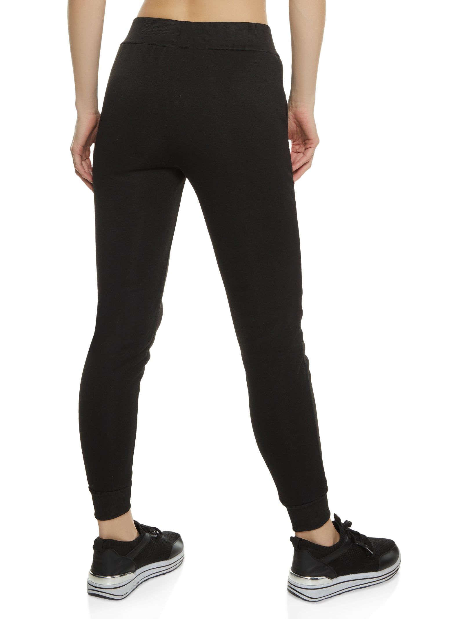 Baby Girl Lace Up High Waist Joggers sold by Rainbow product image thumbnail 2